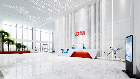 品質(zhì)格調(diào)-JD京東廣州蘿崗區(qū)新辦公大樓裝修設(shè)計
