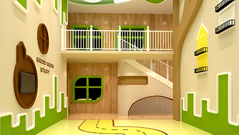 激發(fā)探險-廣州七彩虹幼兒園裝修效果圖