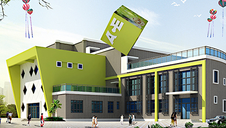 簡化魅力-中珠上城國際幼兒園裝修設(shè)計