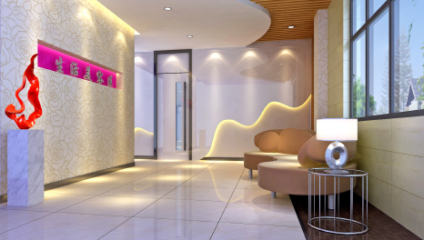舒緩心情-廣州白云區(qū)新市醫(yī)院裝修效果圖