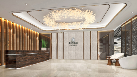 現(xiàn)代時尚-廣州卡特琳娜新辦公室裝修效果呈現(xiàn)