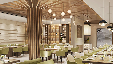 意境美妙-麗泉圍酒店餐廳設計裝修項目