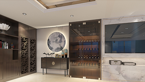 禪意雅致-南海民通信息公司私享會(huì)所裝修設(shè)計(jì)