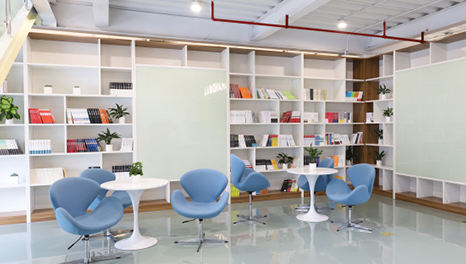 廣東電聲市場辦公室裝修實景圖