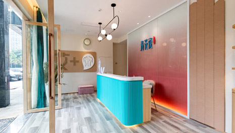 溫柔無限-青花瓷養(yǎng)生館室內(nèi)裝修實景圖