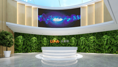 未來科技-眾家聯(lián)網(wǎng)絡(luò)辦公室裝修效果