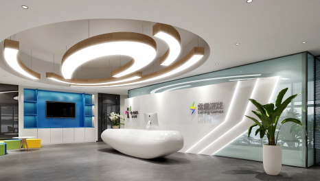 游戲世界-廣州雷霆互動4層新辦公室裝修設計