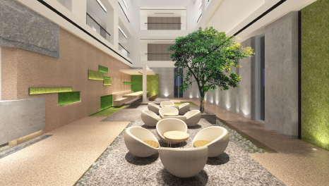 高度統(tǒng)一-順特電氣佛山辦公樓裝修設(shè)計(jì)