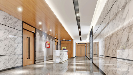 經(jīng)典古雅-海天味業(yè)佛山總部大樓辦公室裝修設(shè)計(jì)