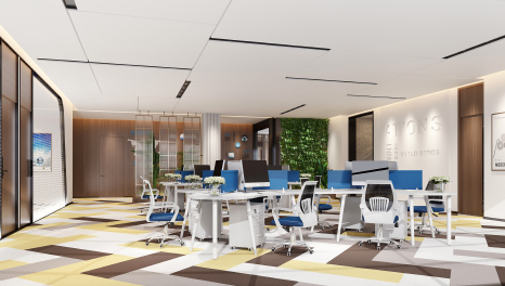 花園環(huán)境-中城建設(shè)集團廣州新辦公室裝修設(shè)計