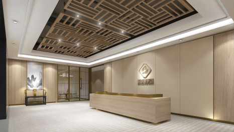 東方古韻-廣州新聯(lián)盟新辦公室裝修設(shè)計(jì)