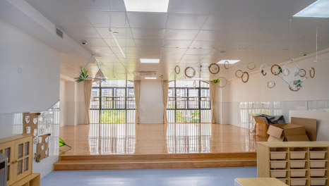 快樂童年—廣州黃埔區(qū)鳳凰湖幼兒園裝修實景