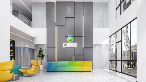 帶來快樂—廣州速游公司辦公空間設(shè)計(jì)裝修