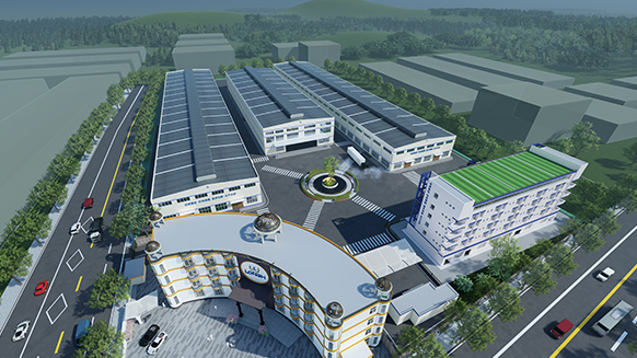 舒適高效——隆?？萍迹ㄇ暹h）廠房辦公樓設(shè)計裝修