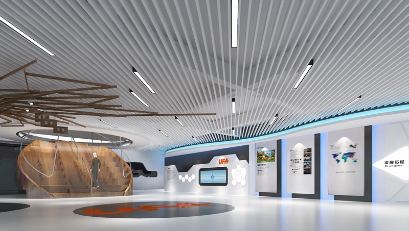 創(chuàng)意分區(qū)-東莞眾家聯(lián)展廳裝修效果圖