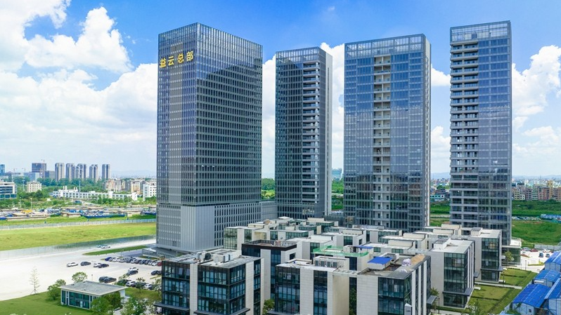 勢不可擋-益云科創(chuàng)中心總部大樓裝修